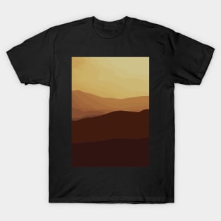 Mountain sunset T-Shirt